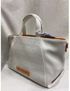 Bolso de mano Don Algodón Blanco 2