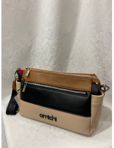 Bolso bandolera tricolor amichi 2
