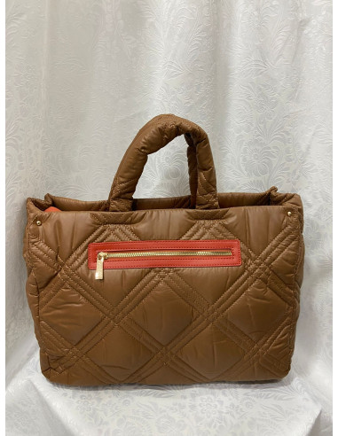 Bolso amichi manga corta cuero