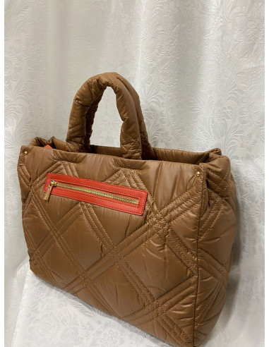 Bolso amichi manga corta cuero