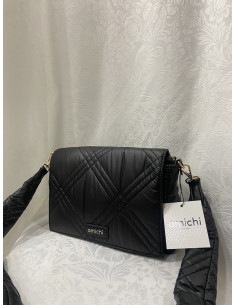 Bolso bandolera acolchado amichi negro 2
