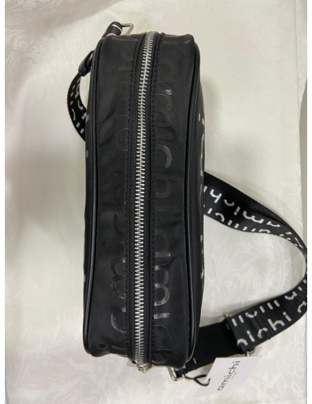 Bandolera Amichi negro estampado
