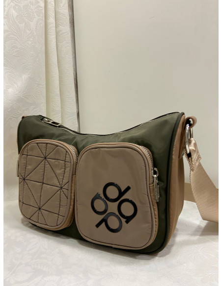 Bandolera bolsillos Don Algodon Verde