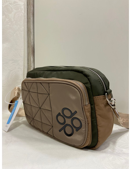 Bandolera Verde-Marron Don Algodon