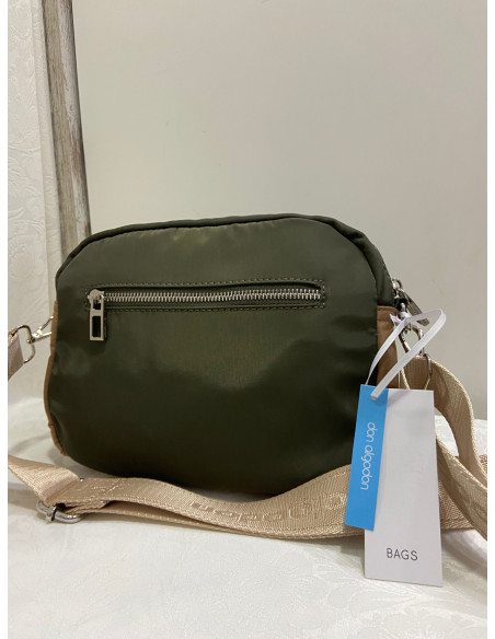 Bandolera Verde-Marron Don Algodon