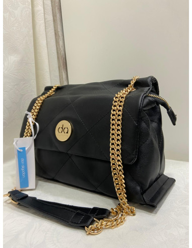 Bolso Don Algodon solapa negro