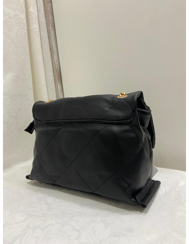 Bolso Don Algodon solapa negro