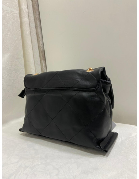 Bolso Don Algodon solapa negro