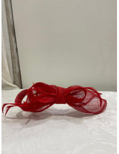 Tocado Lazada rojo 2