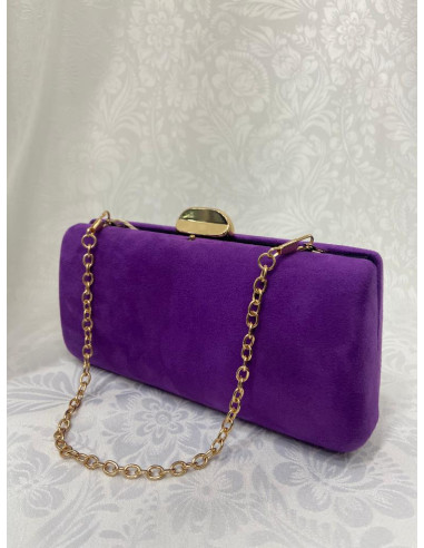 Bolso de fiesta morado