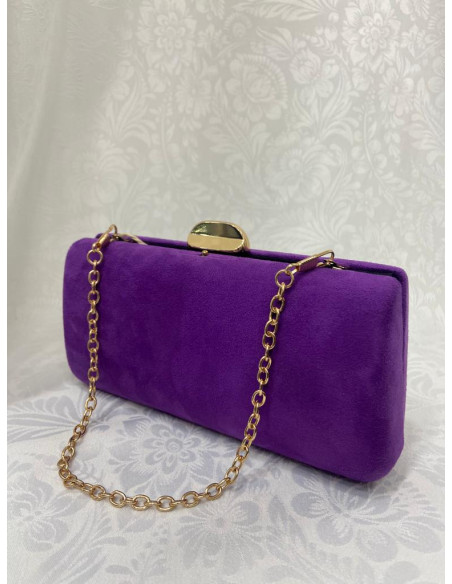 Bolso de fiesta morado