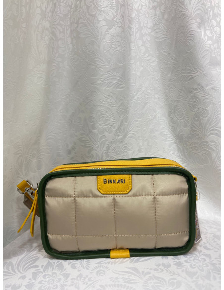 Bandolera casual binnari amarillo
