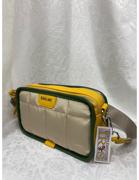 Bandolera casual binnari amarillo