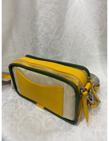 Bandolera casual binnari amarillo