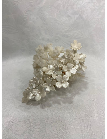Tiara porcelana jazmín