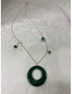 Collar de Ágata Verde