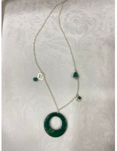 Collar de Ágata Verde 2