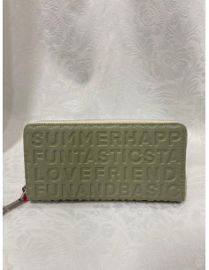 Cartera fun & basics verde